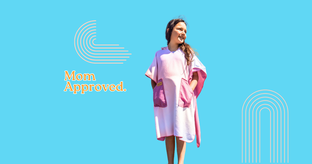 Kids Swim Poncho Towel for Easier Water Days