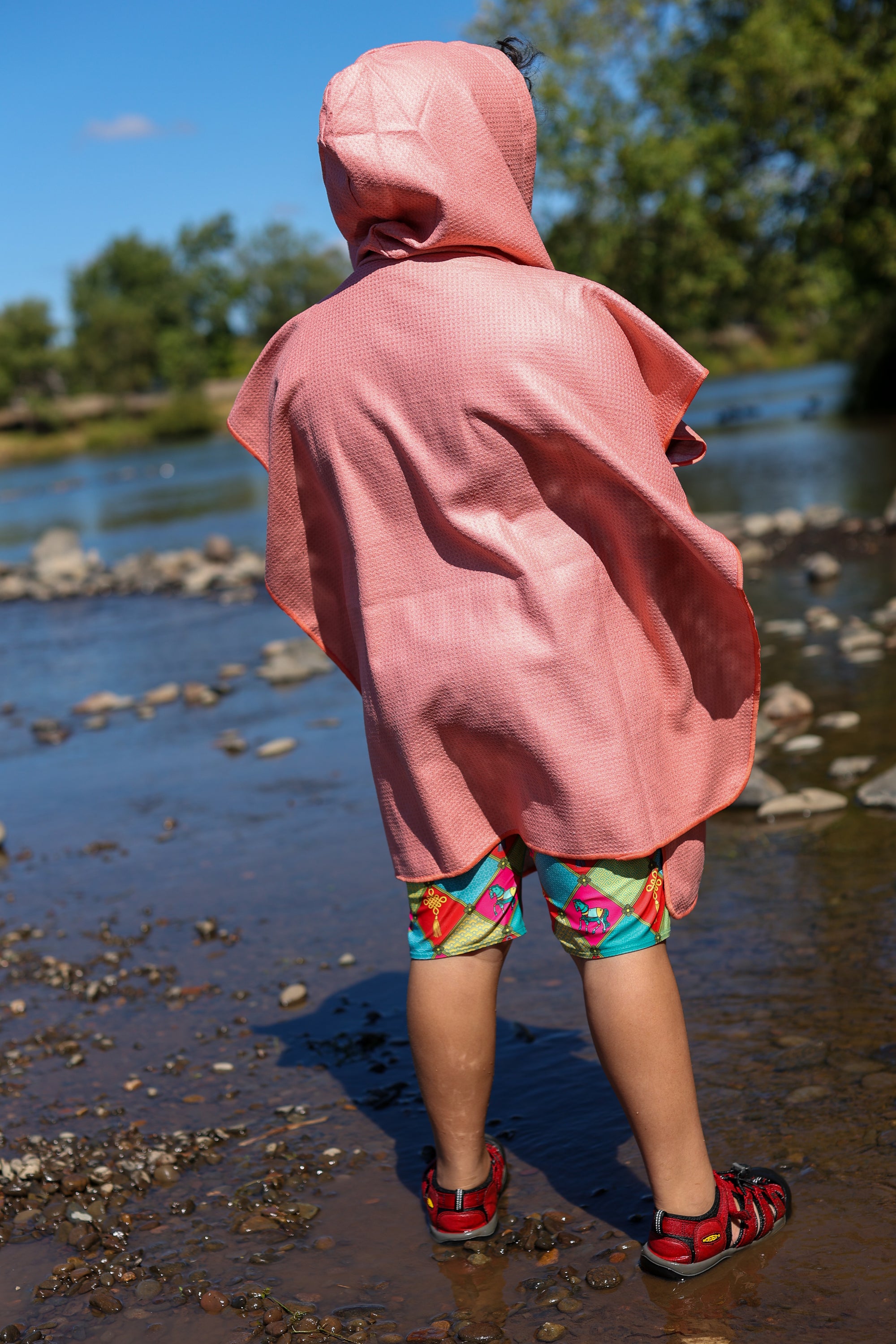 Heron Coast Poncho+ Towel