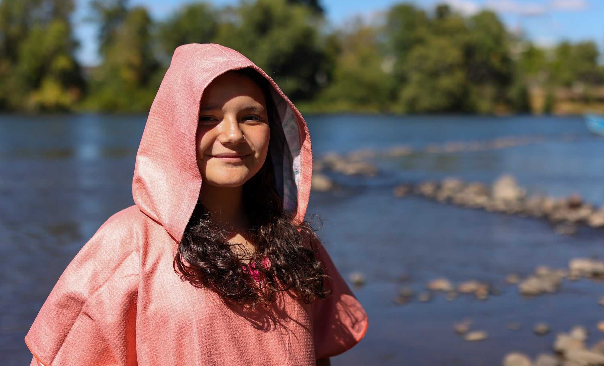 Heron Coast Poncho+ Towel